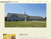 Tablet Screenshot of connectchurchmn.com